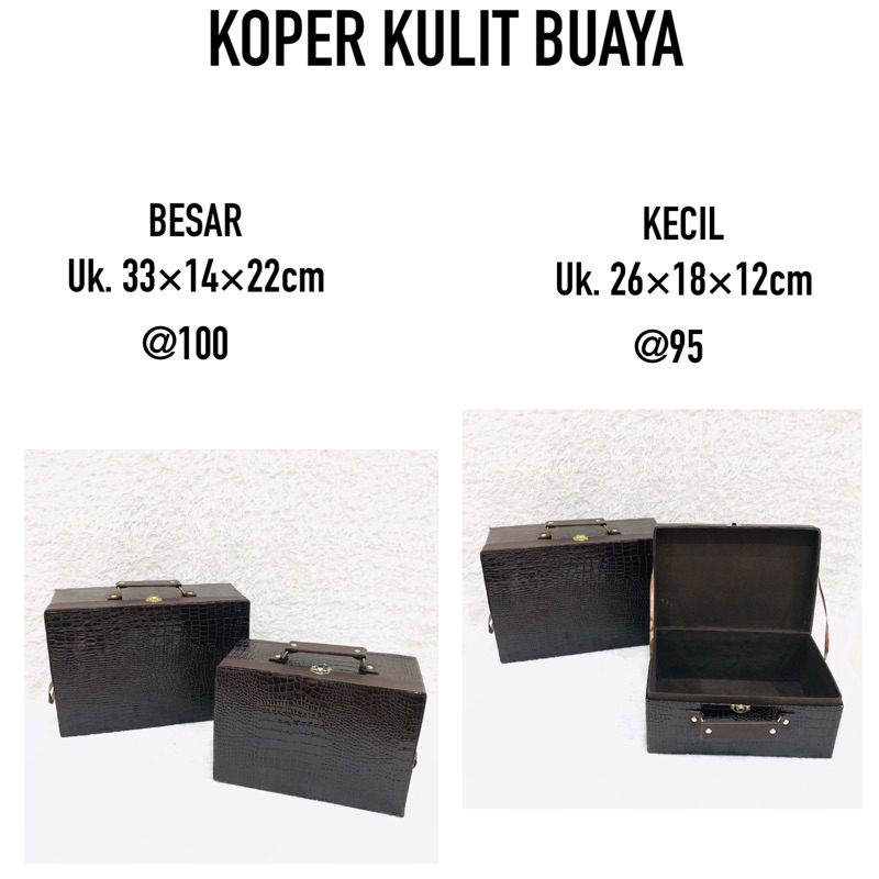 

KOPER KULIT BUAYA BESAR 2023 - LEBARAN 2023