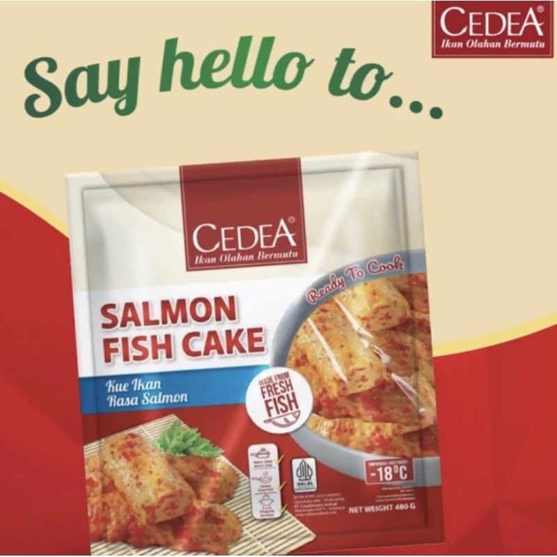 

Cedea Salmon Fish Cake 480gr