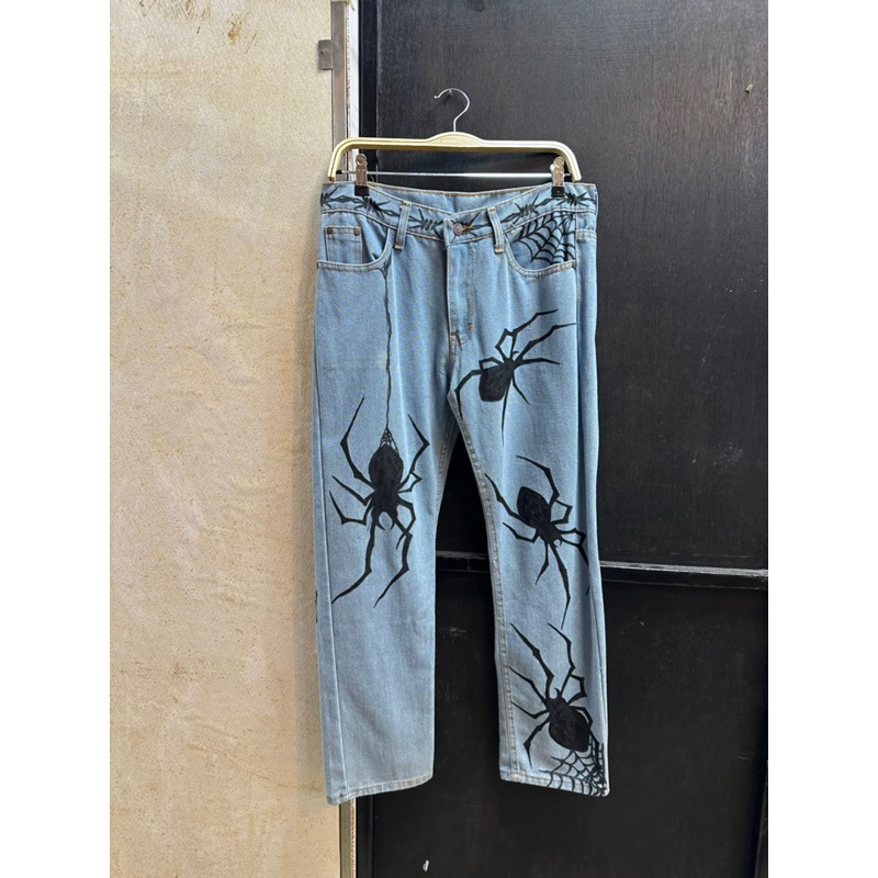 Reworked Spider Jeans