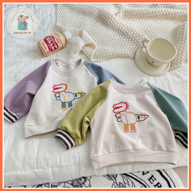 ✨Babyglory.id Atasan Baju Anak / Baju Atasan Anak Cowok / Atasan Anak Laki-Laki Lengan Panjang / Kaos Anak Lengan Panjang / Kaos Anak Import