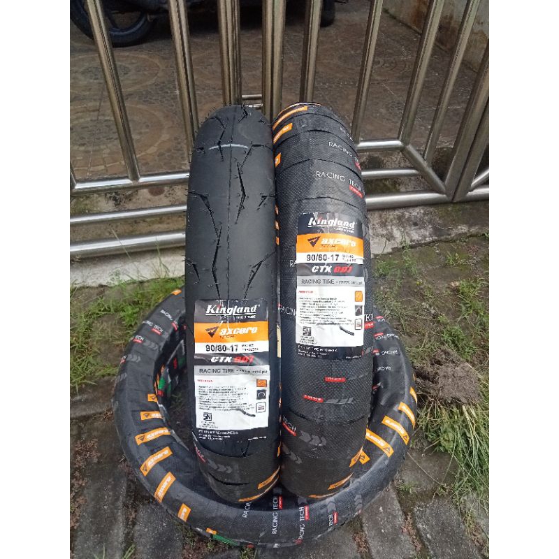 Ban Tubeless 90/80 17 Soft Compound untuk Jupiter MX King Supra X 125