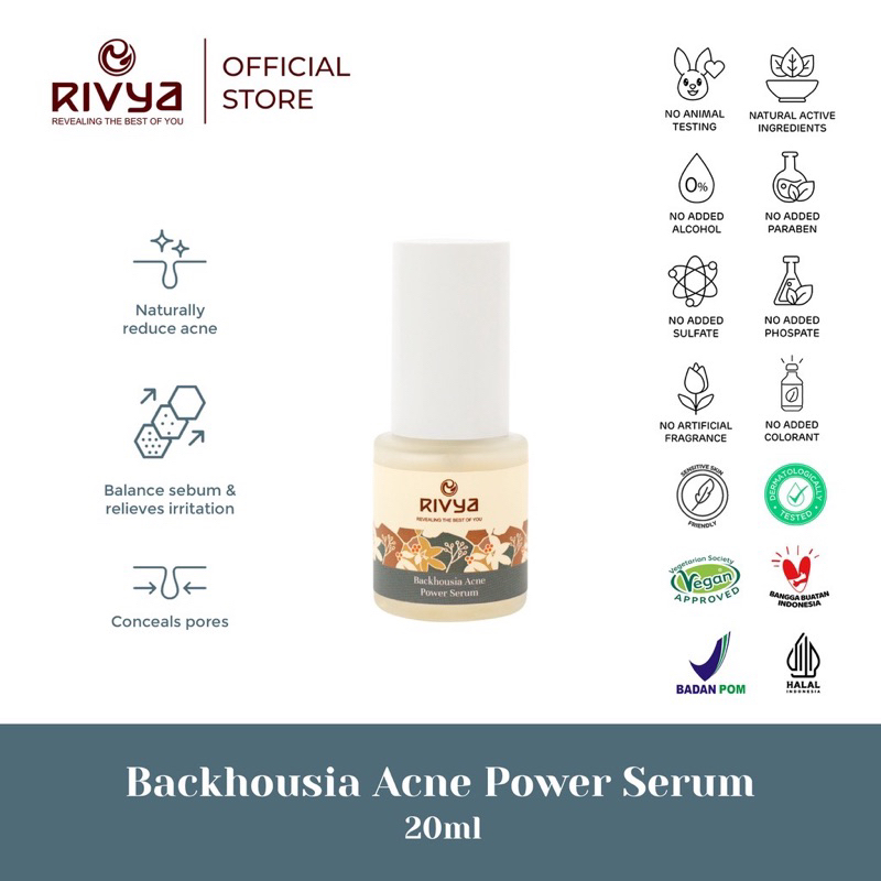 RIVYA Backhousia Acne Power Serum