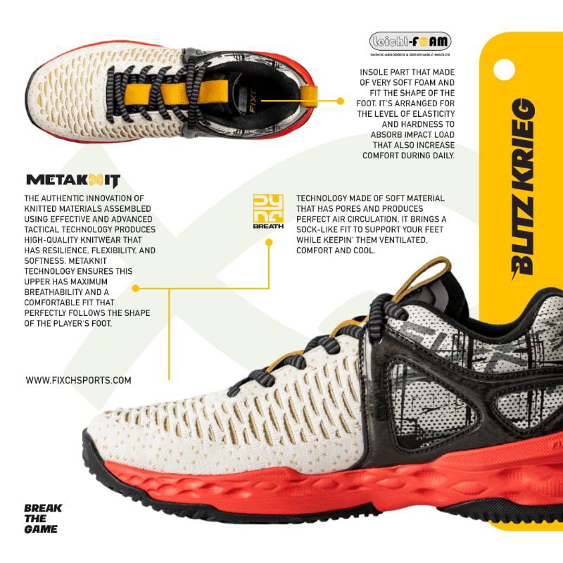 SEPATU VOLI FIXCH BLITZKRIEG