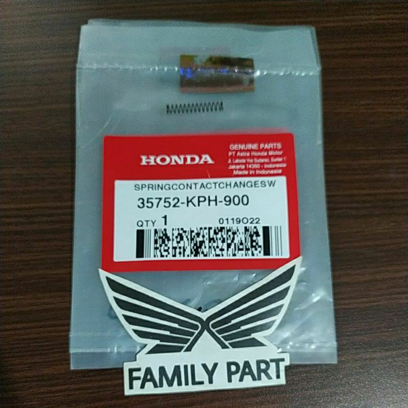 Spring Contact Change Switch Per Tonjolan Swit Netral Honda Kharisma Supra 125 Cb150r 35752-KPH-900