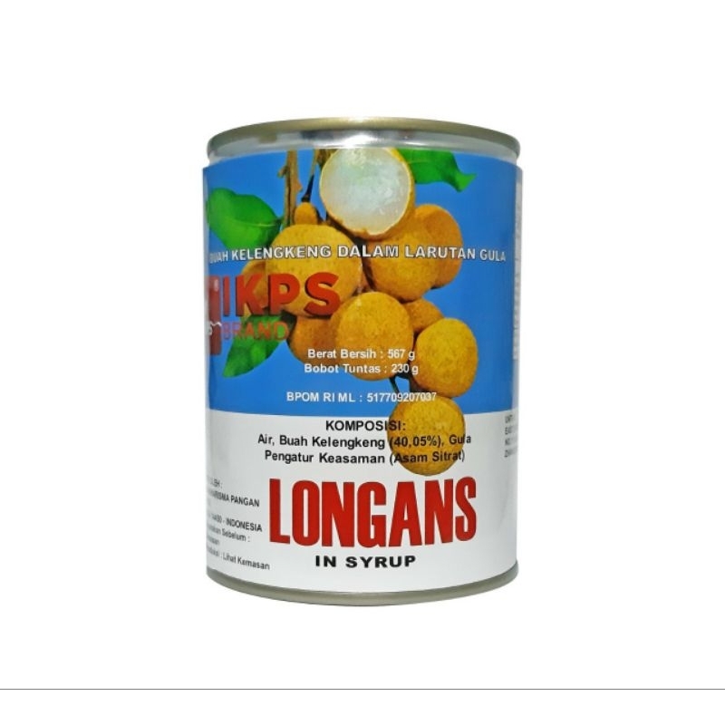 

IKPS longan kelengkeng dalam kaleng 567 Gram
