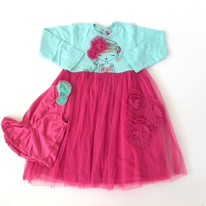 Gamis Bayi perempuan Girls 1 tahun muslim hijab cewek baby girl fashion kado lahiran hampers gift