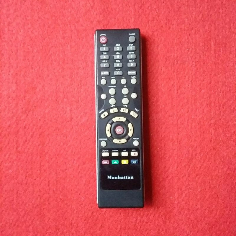 REMOTE TV SATELIT PARABOLA MANHATTAN ORIGINAL