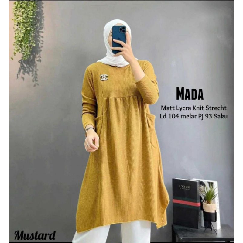 MADA /MADLY TUNIK WANITA TERBARU