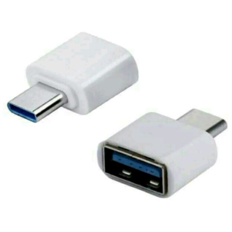 [COD] KONEKTOR OTG TYPE C TO USB / OTG PLUG CONNECTOR / OTG TIPE C KE USB