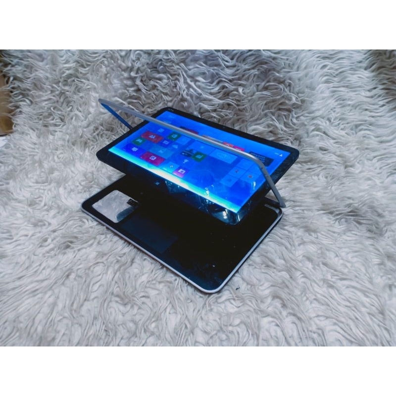 Laptop Dell XPS 12-9Q23 Ram 4gb SSD 128gb core i5 Gen3 Layar sentuh