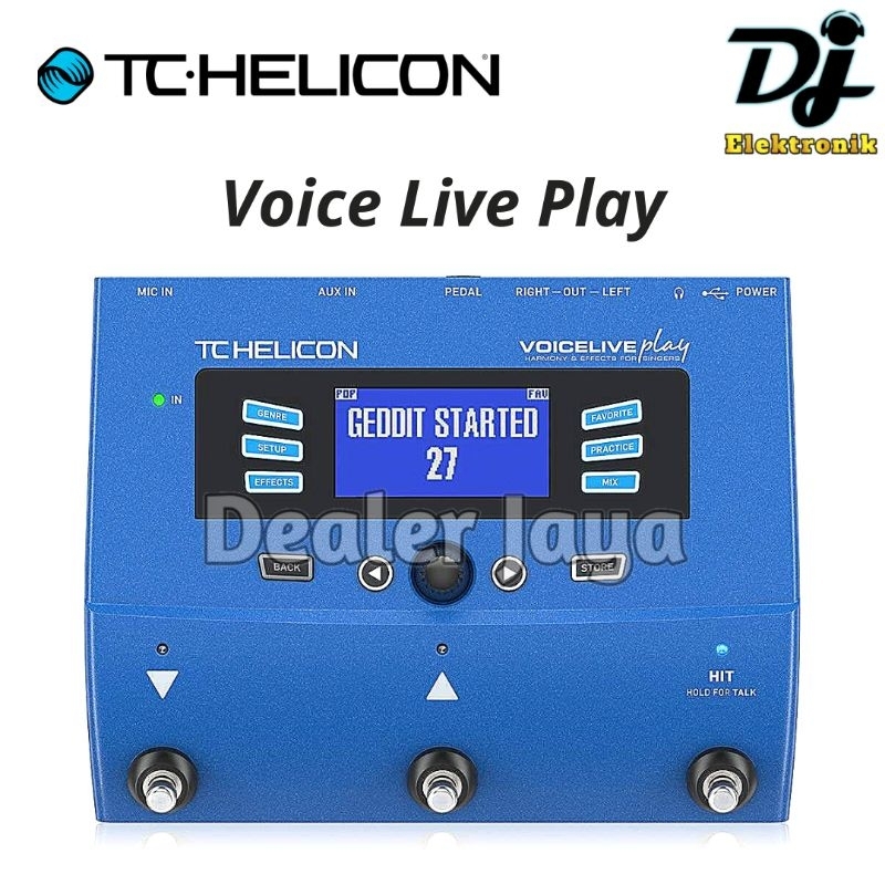 Efek / Effect TC Helicon VOICELIVE PLAY / VOICE LIVE PLAY - Vocal