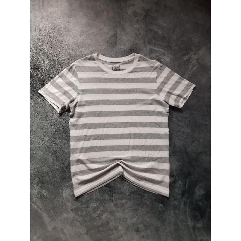 KAOS TSHIRT MUJI STRIPE SALUR