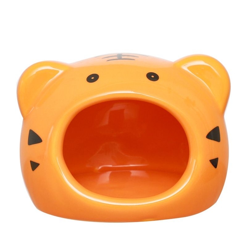 Animal Ceramic Hamster Nest Rumah Mainan Hamster Motif Hewan