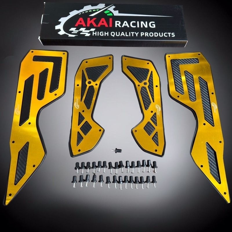 Bordes Nmax New Pijakan Kaki Nmax 2020-2023 Akai Racing V3 Original