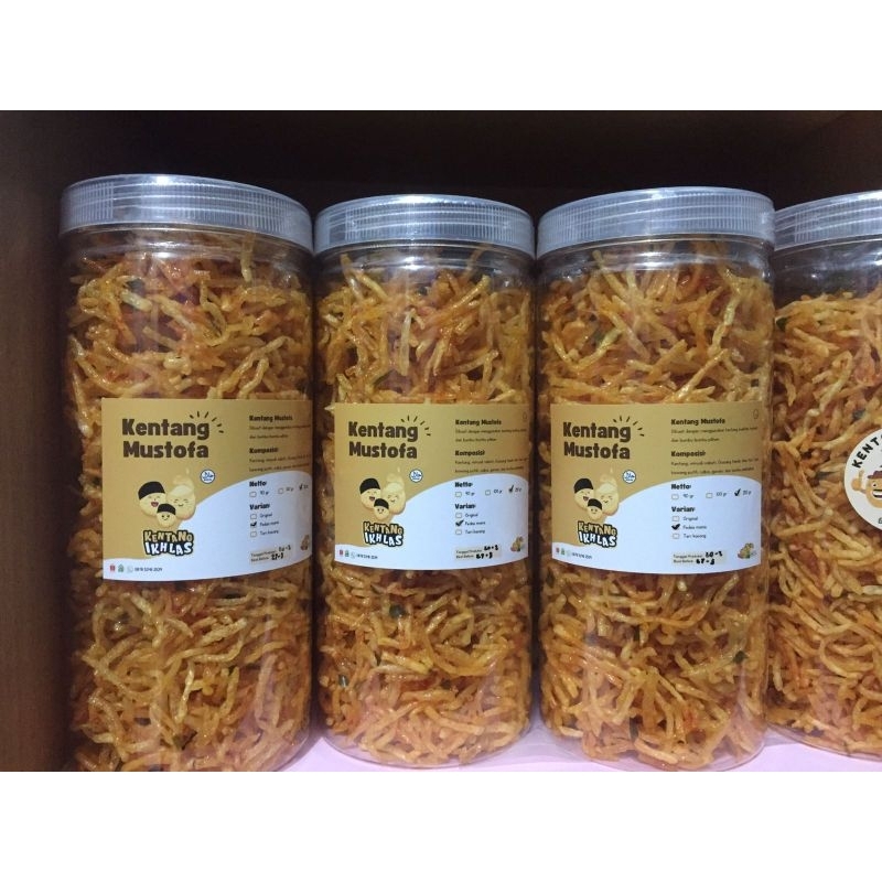 

Kentang Mustofa 250 g (Pedas Manis)