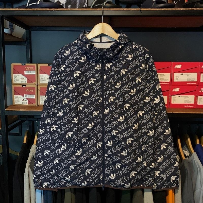 Monogram Windbreaker Adidas / ADIDAS MONOGRAM WINDBREAKER original