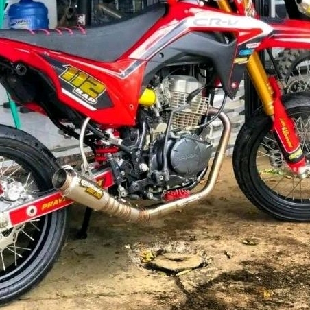 CRF KOLONG BAWAH RADAMEL RACING KNALPOT CEPAT