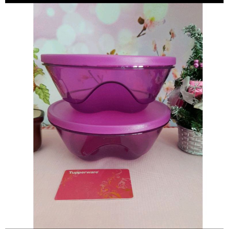 PROMO 3s bowl ungu pink merah limited 1L