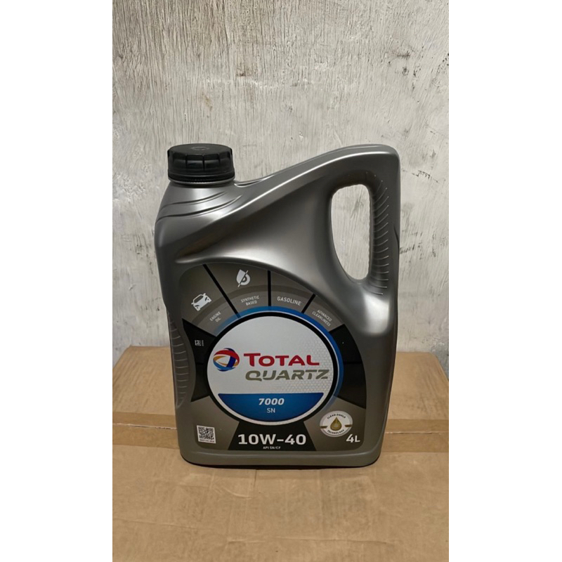 (kamil motor) oli mesin total 10w40 peugeot (isi 4 liter)