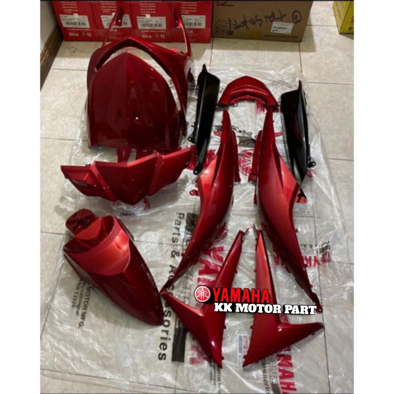 PAKET FULL BODY HALUS YAMAHA MIO SOUL GT 115 ORIGINAL YAMAHA MERAH