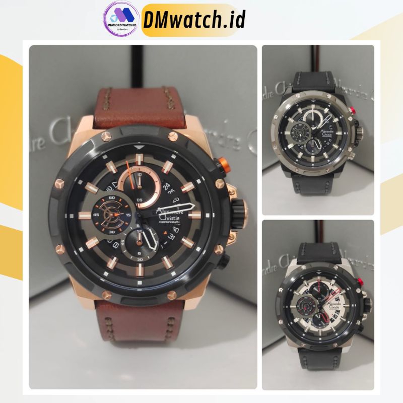 Jam Pria ALEXANDRE CHRISTIE AC6506 AC 6506 Original Garansi Resmi ALEXANDER CHRISTIE