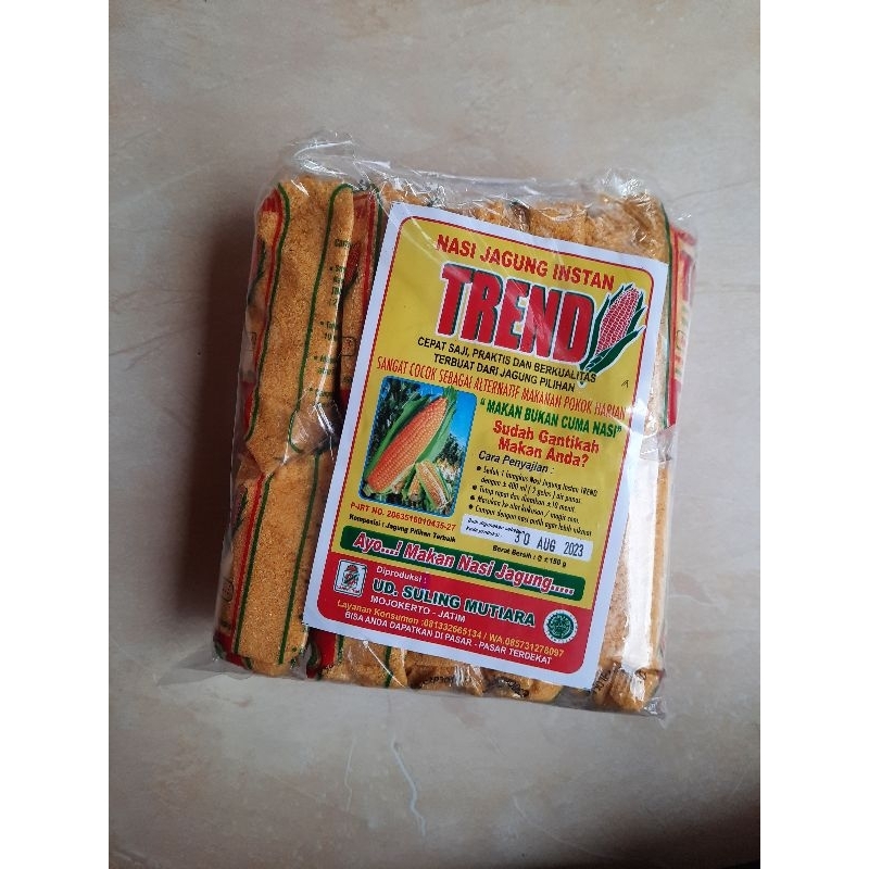 

10 Pcs - Nasi Jagung Instan Trend