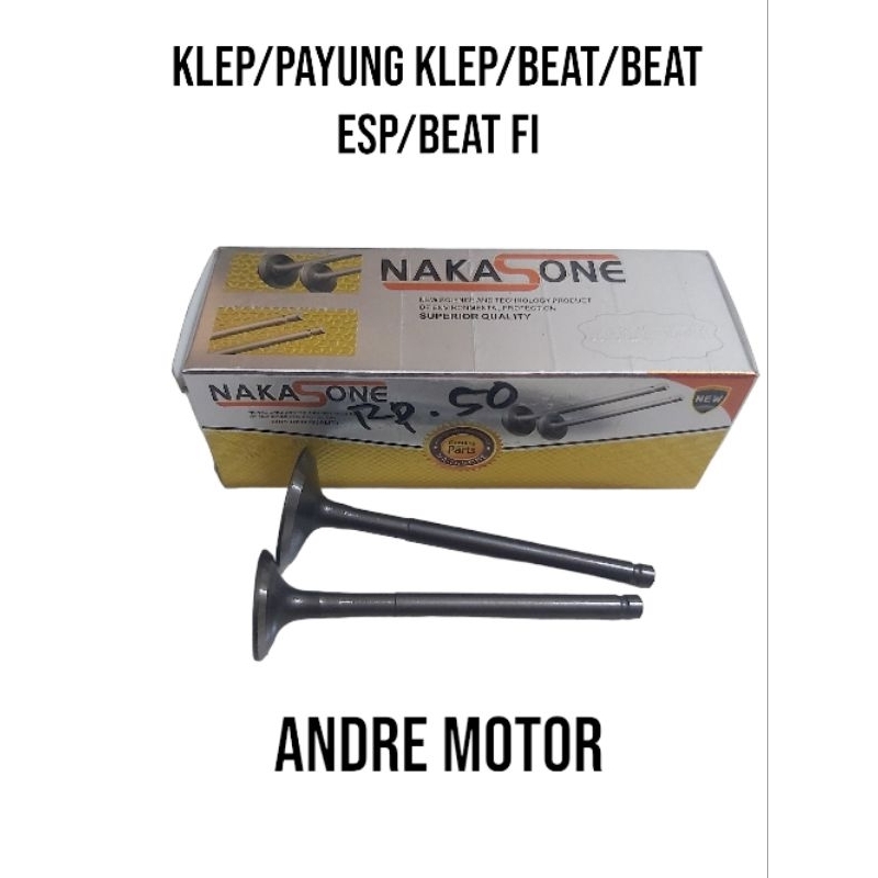 Klep Payung Klep Beat/Beat FI/Beat Esp Merk Nakasone