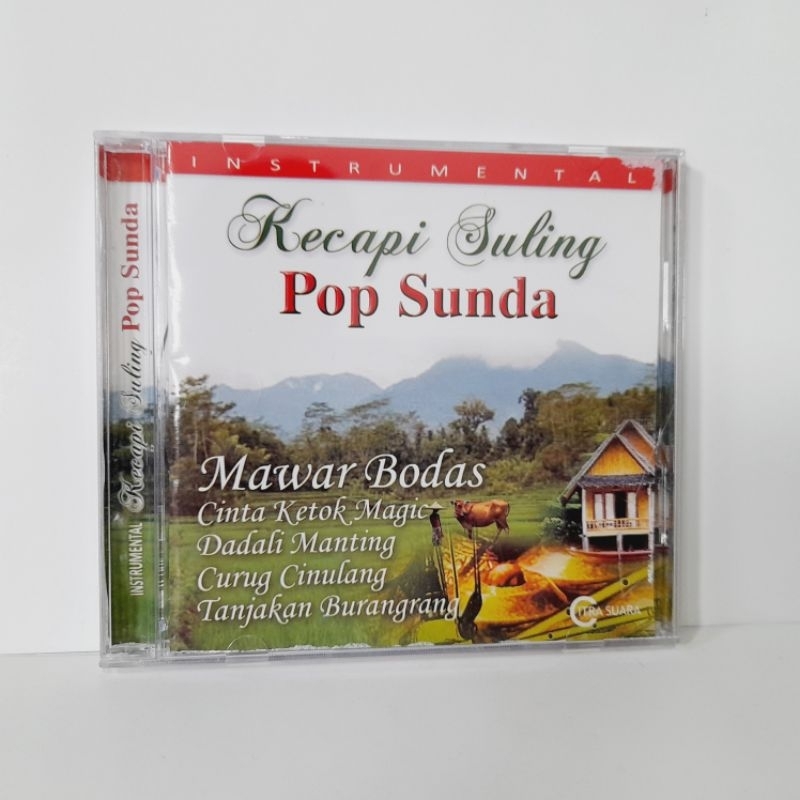 CD Instrumental Kecapi Suling Pop Sunda Mawar Bodas Dadali Manting