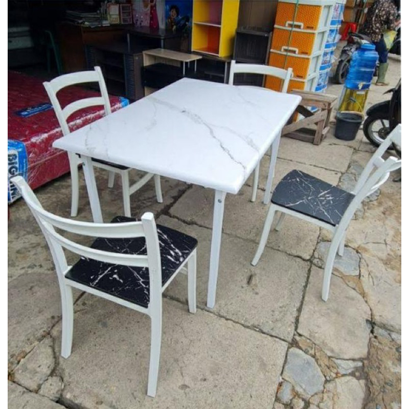 meja makan olympic 4 kursi