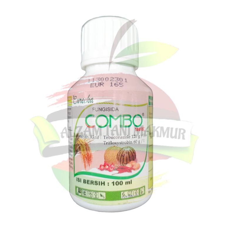 Fungsida COMBO 180 EC isi 100 ML TEBUCONAZOLE 120g/liter dan TRIFLOXYSTROBIN 60g/liter
