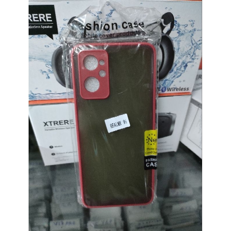 Case Aero My choice Realme 9i Silikon Dove Pelindung Camera