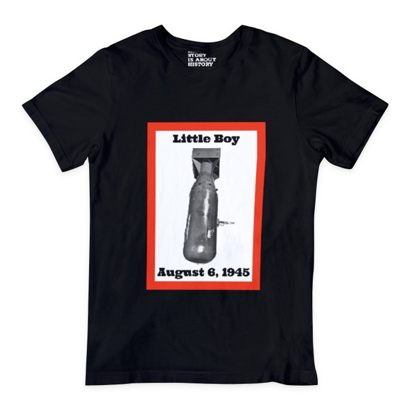 Kaos Little Boy - Baju Little Boy Bom Atom - Kaos Distro - Baju Distro