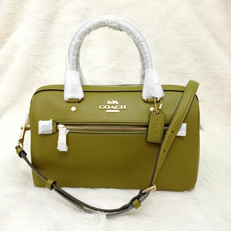 Tas Coach 79946 Rowan satchel citron
