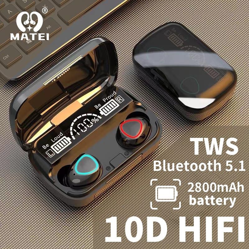 TWS MATEI EARPHONE WIRELESS M10 V5.1