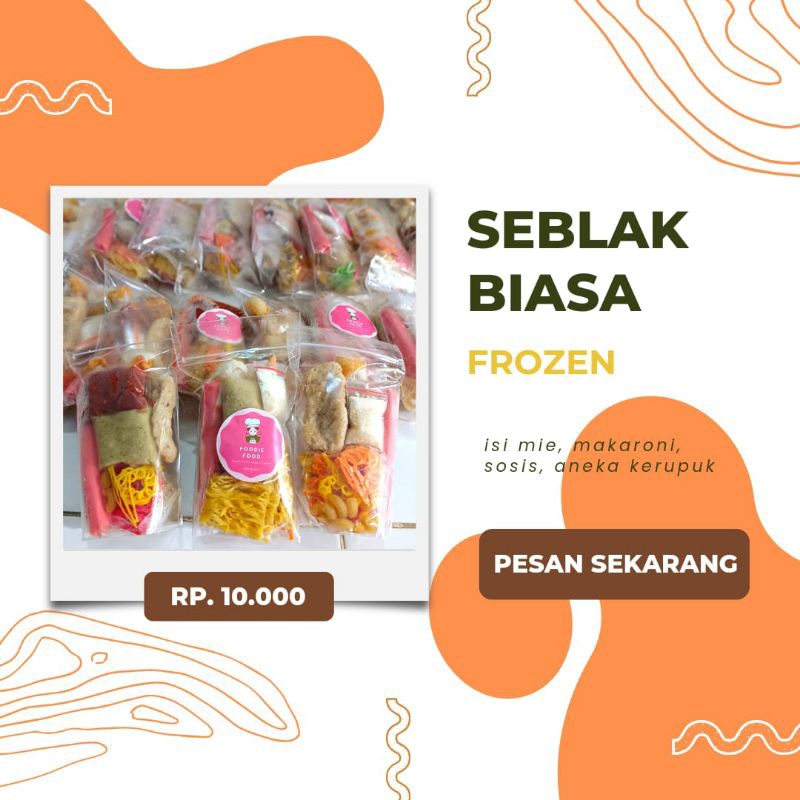 

ANEKA SEBLAK FROZEN (KHUSUS GOJEK/GRAB)