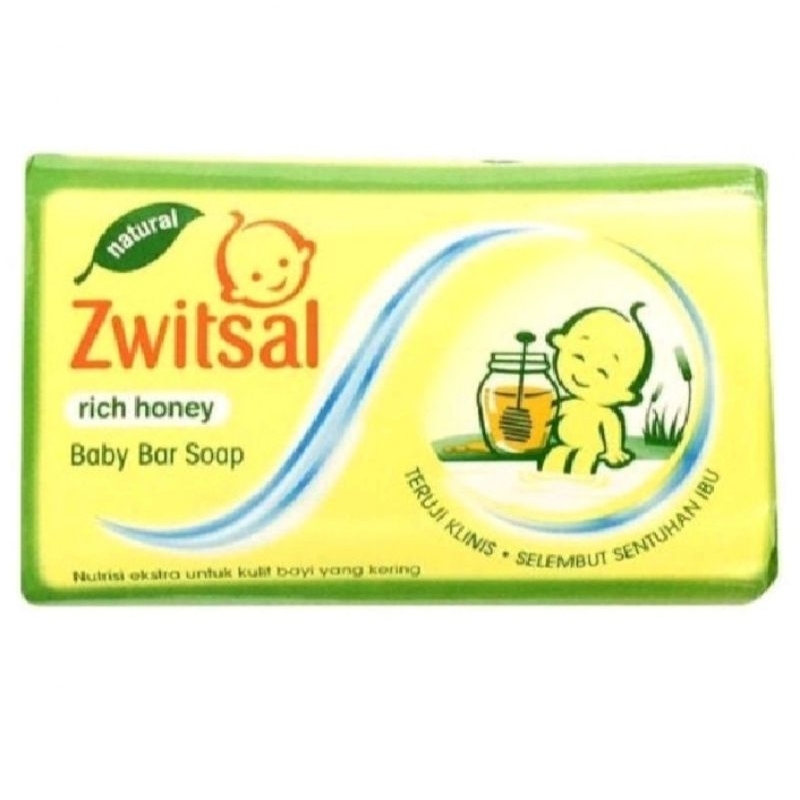 Zwitsal sabun bayi bar soap ecer  dan banded