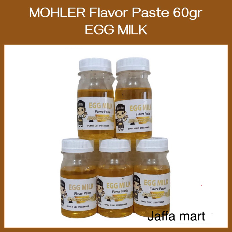 Pasta Perisa Pewarna MOHLER 60gr - EGG MILK