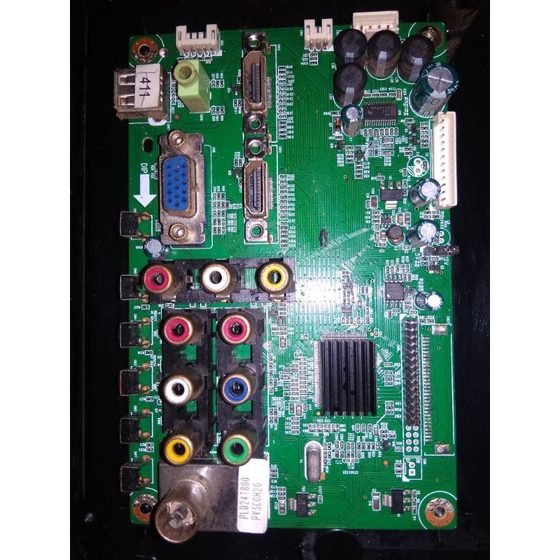 MAINBOARD TV LED POLYTRON 24 INCHI SERI PLD 24T800