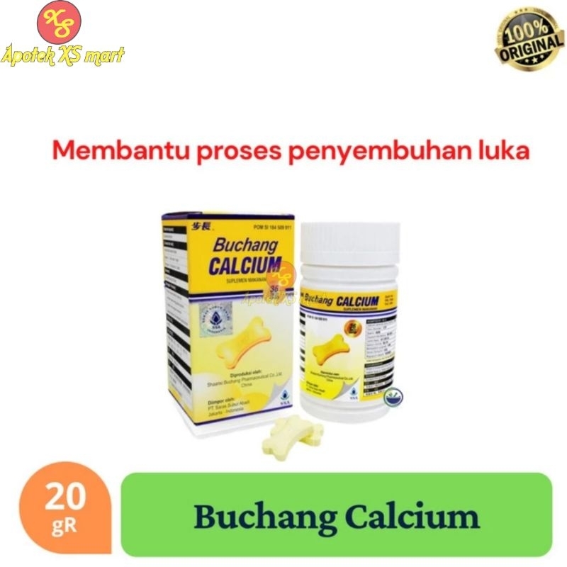 BUCHANG CALCIUM - SUPLEMEN KALSIUM TULANG GIGI OSTEOPOROSIS LANSIA