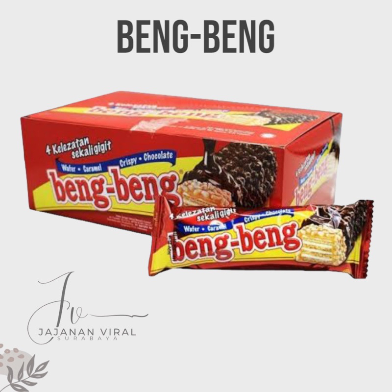 

Beng - Beng Wafer Caramel Crispy Chocolate 1Box Isi 17Pcs