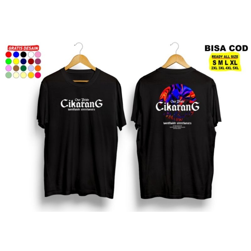NEW ART CIKARANG VOL 11 - KAOS CIKARANG || bisa request kota ataupun gambar sendiri
