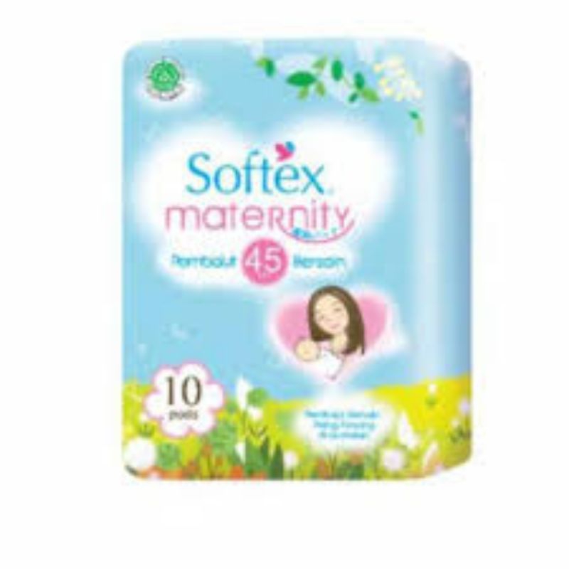 Softex Maternity Pembalut Bersalin isi 10 Pads SOFTEX MATERNITY / PEMBALUT BERSALIN 10'S / PEMBALUT BERSALIN DAN NIFAS / PEMBALUT MELAHIRKAN ISI 10'S #AMG