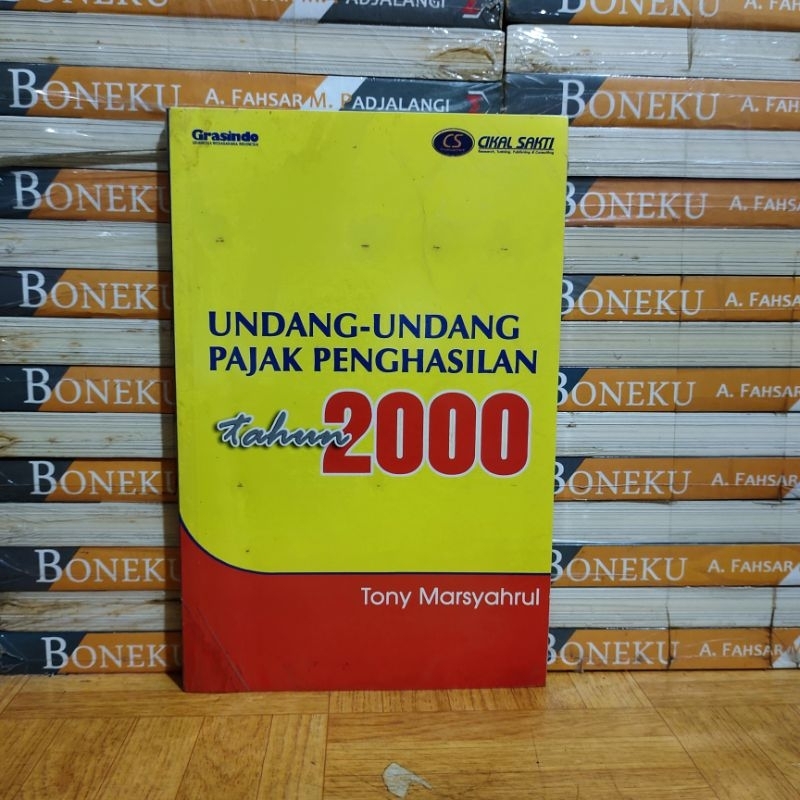 

BUKU ORIGINAL - UNDANG UNDANG PAJAK PENGHASILAN TAHUN 2009
