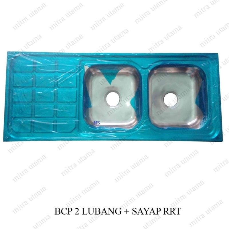 BAK CUCI PIRING 2 LUBANG + SAYAP + AFUR + SELANG