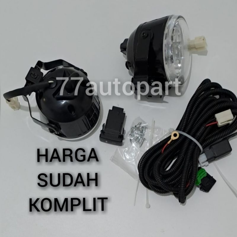 foglamp lampu kabut isuzu panther new touring 2004 keatas harga sudah komplit