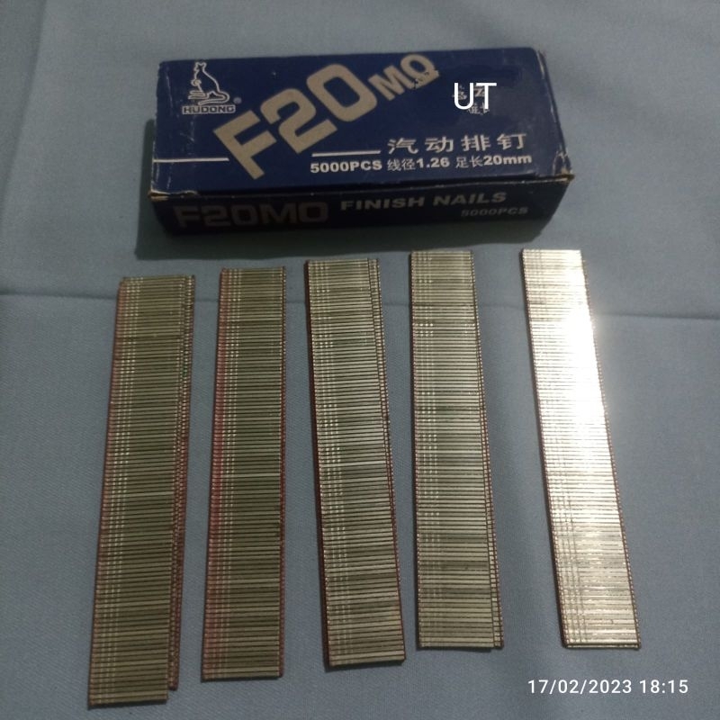 

ISI STAPLES TEMBAK ANGIN F20 MO UNTUK INDUSTRI ISI 5000 pcs