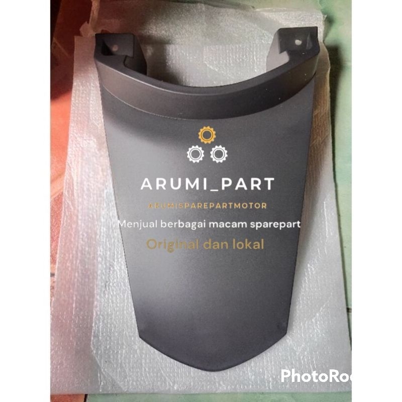Ducktail Pet stop tutup atas body lampu belakang Vario 110 fi remote injeksi led 2014-2019 hitam dop