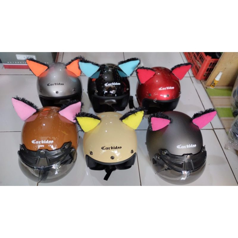 helm  carkids cargloss anak
