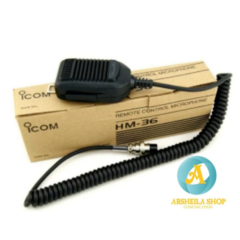 External Mic microfone radio Rig icom ic 718 hm 36