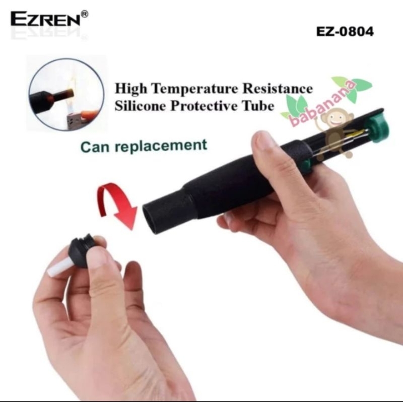 Ezren EZ-0804 Penyedot Timah Soft Grip Solder Sedotan Alat Sedot Pompa